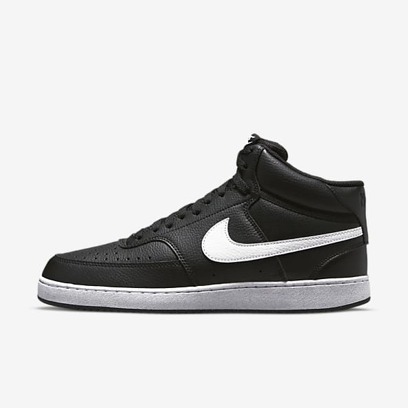 Men s Black Mid Top Shoes. Nike CA